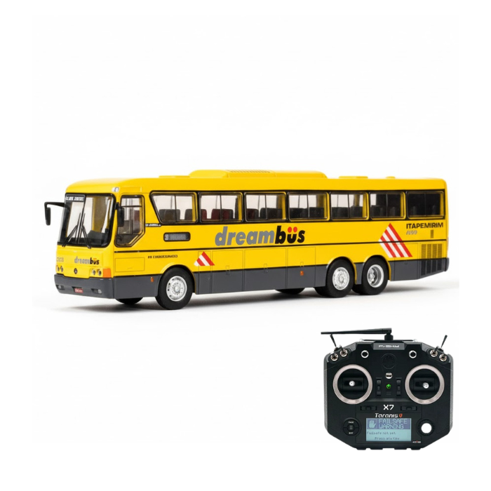 Miniatura Ônibus Mercedes Benz O400 RSD "Itapemirim DreamBus" - Escala 1/24 (Controle Remoto)