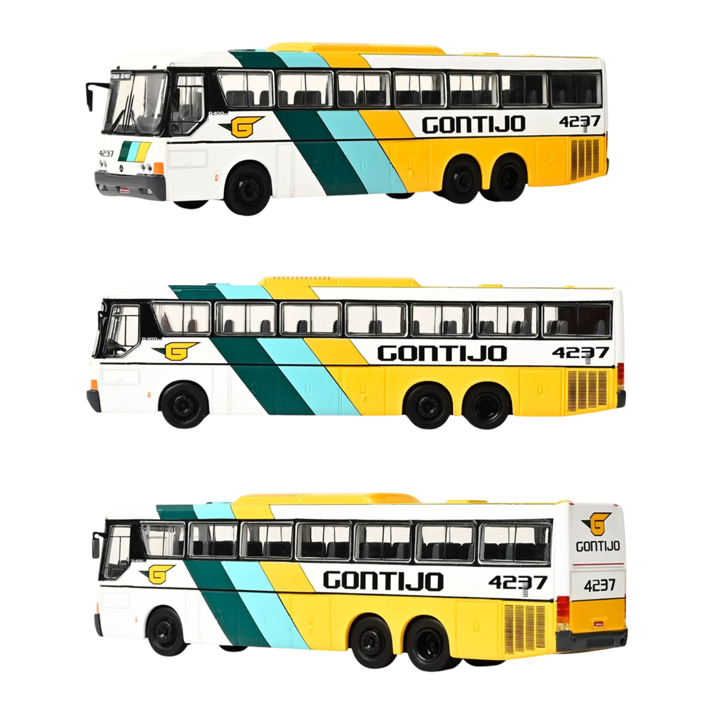 Miniatura Ônibus Mercedes Benz O400 RSD "Gontijo" - Escala 1/24 (Controle Remoto)